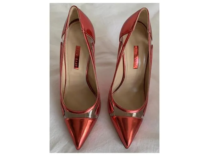 Elie Saab Tacones Rosa 