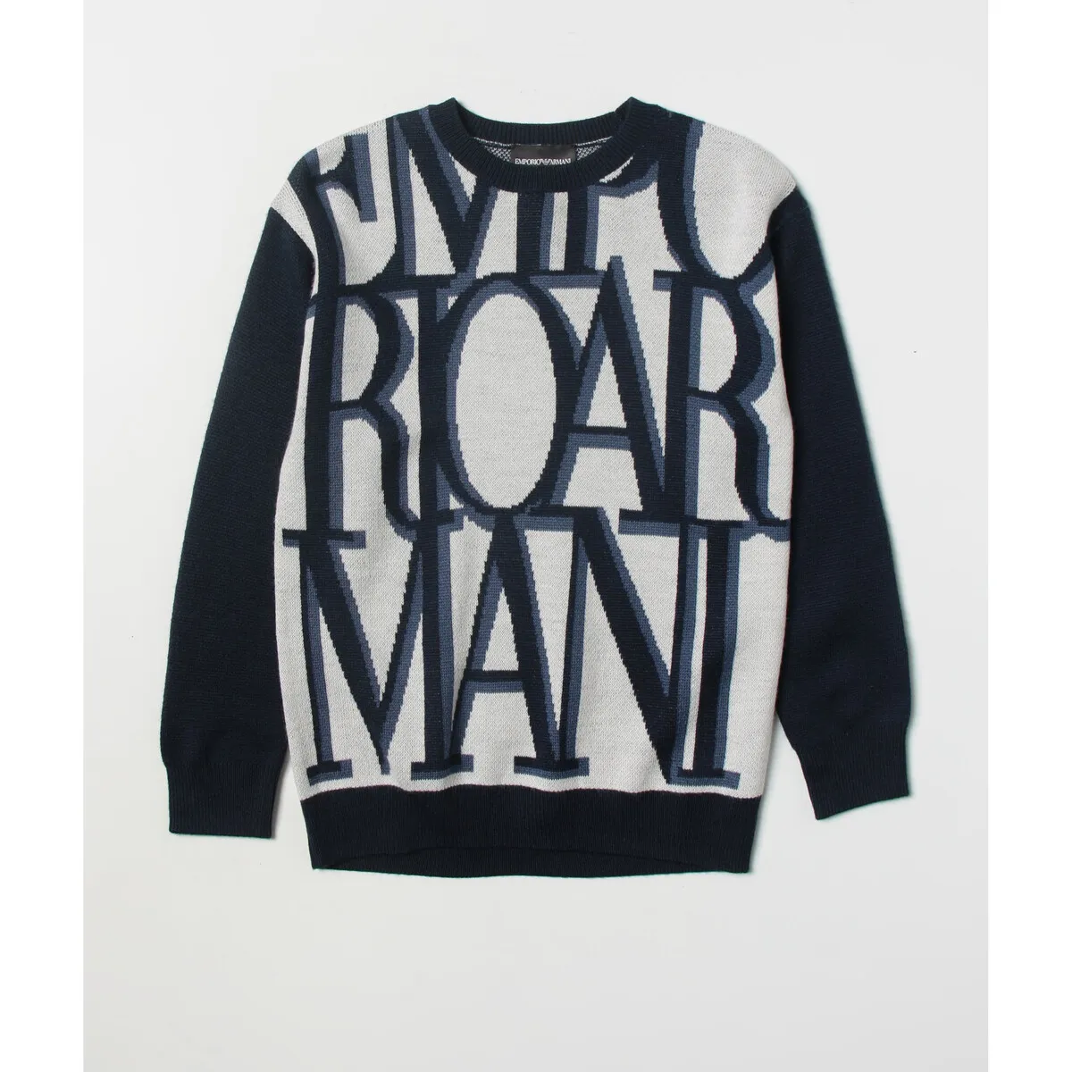 EMPORIO ARMANI MAGLIA CON MAXI LETTERING Art. 6L4MXW