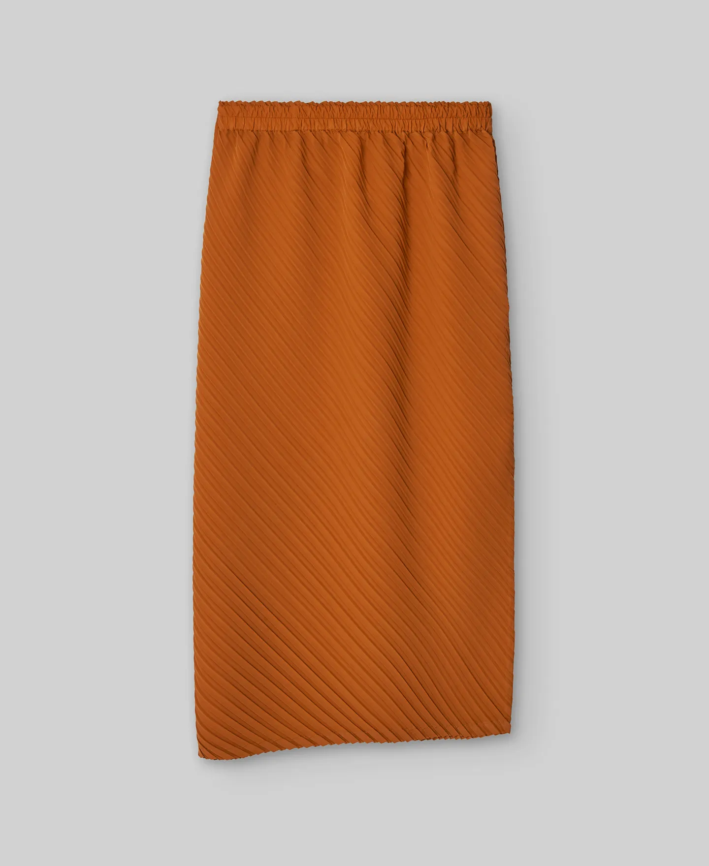 Falda crinkle delantero cruzado mujer