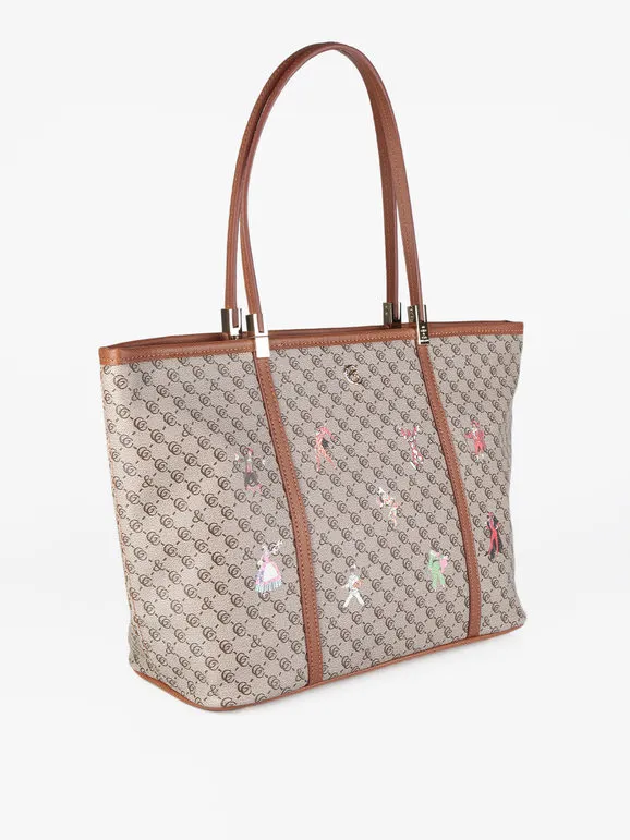 Gio&Co Bolso tote con estampados