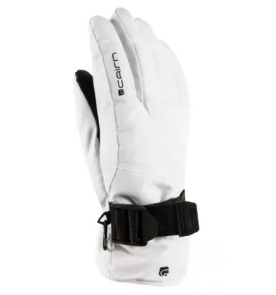 GUANTES DE ESQUí CAIRN OPTIMA W CTEX (BLANCOS)