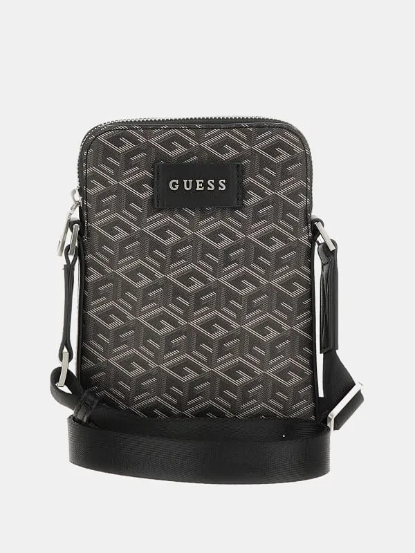 GUESS Ederlo G Cube Logo Crossbody