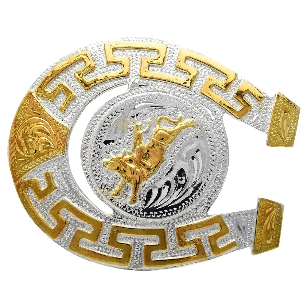 HEBILLA VAQUERA  TM23111 WESTERN BELT BUCKLE