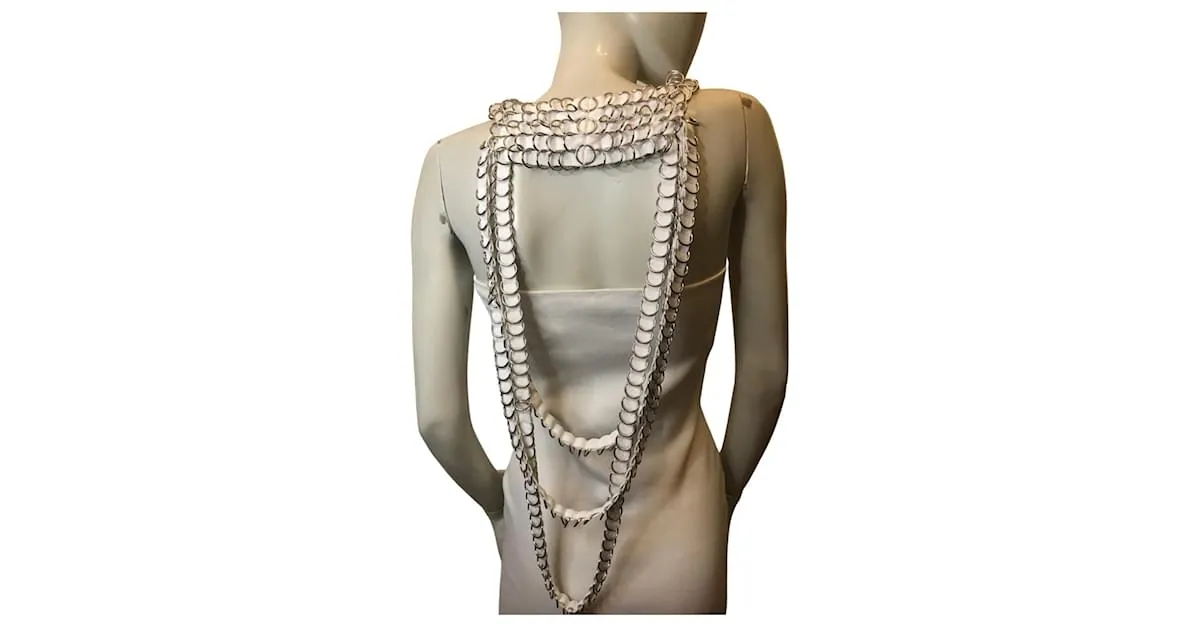Irié Vestidos de cuello halter Irie Blanco 