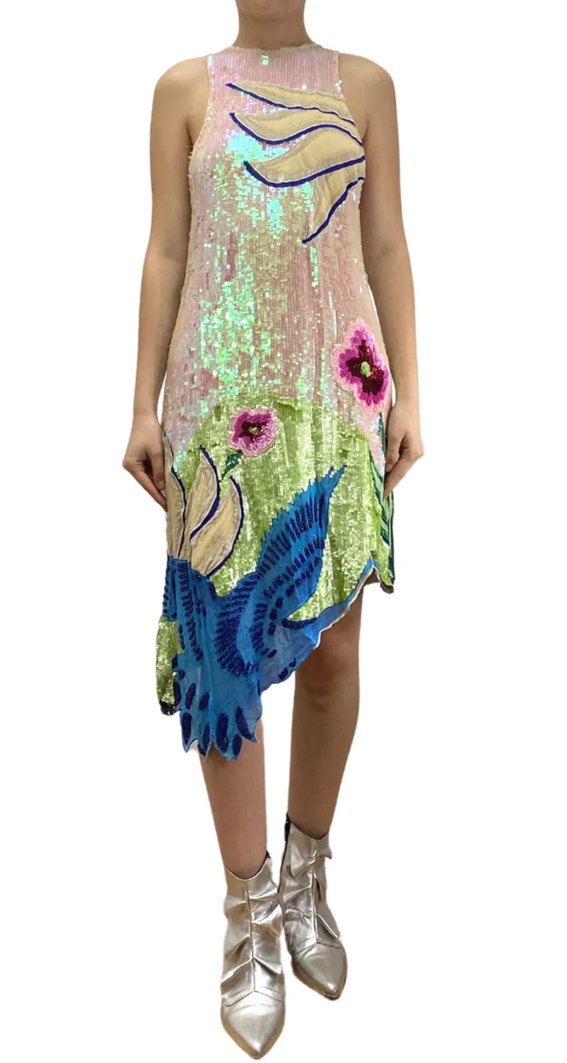 JAZMIN CHEBAR Vestido Birds