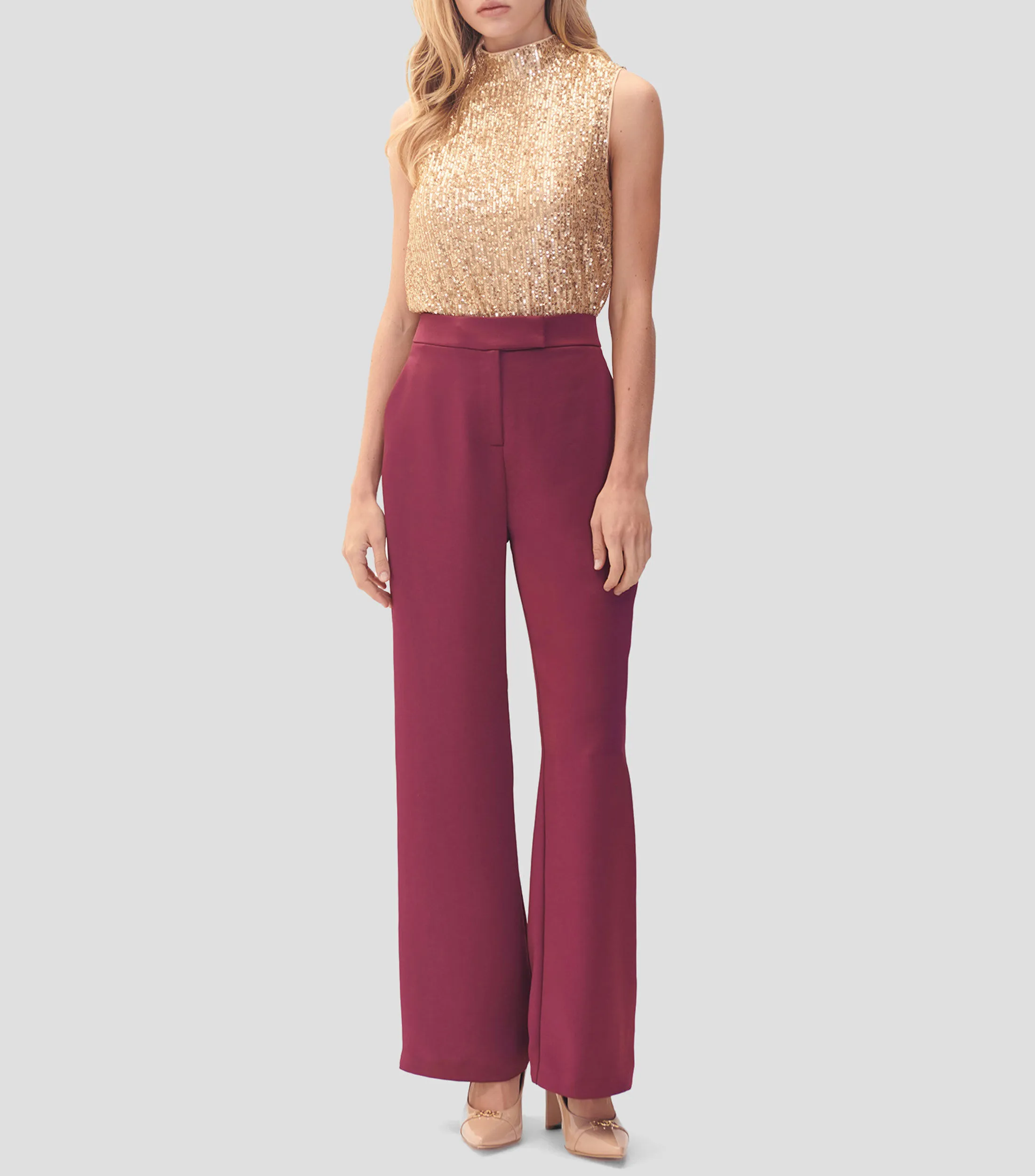 Julio Blusa Sin Mangas con Lentejuelas Mujer