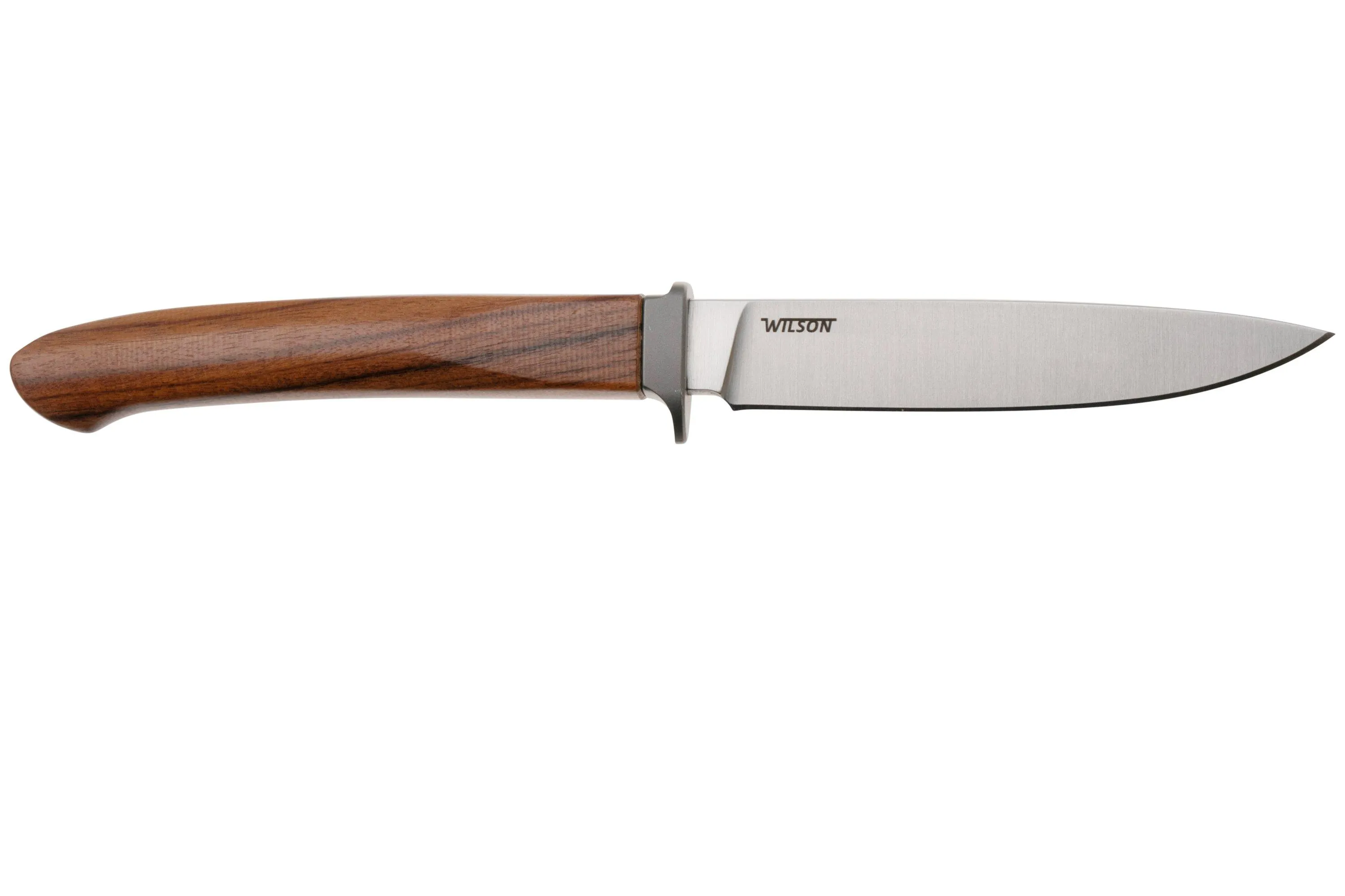 LIONSTEEL AGO AG1ST SANTOS WOOD, TITANIUM GUARD, CUCHILLO FIJO