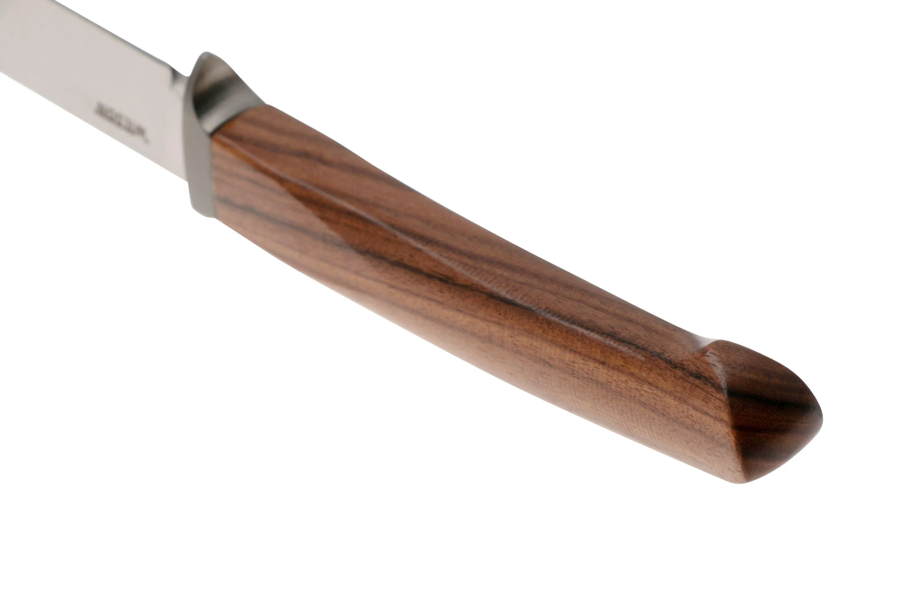 LIONSTEEL AGO AG1ST SANTOS WOOD, TITANIUM GUARD, CUCHILLO FIJO
