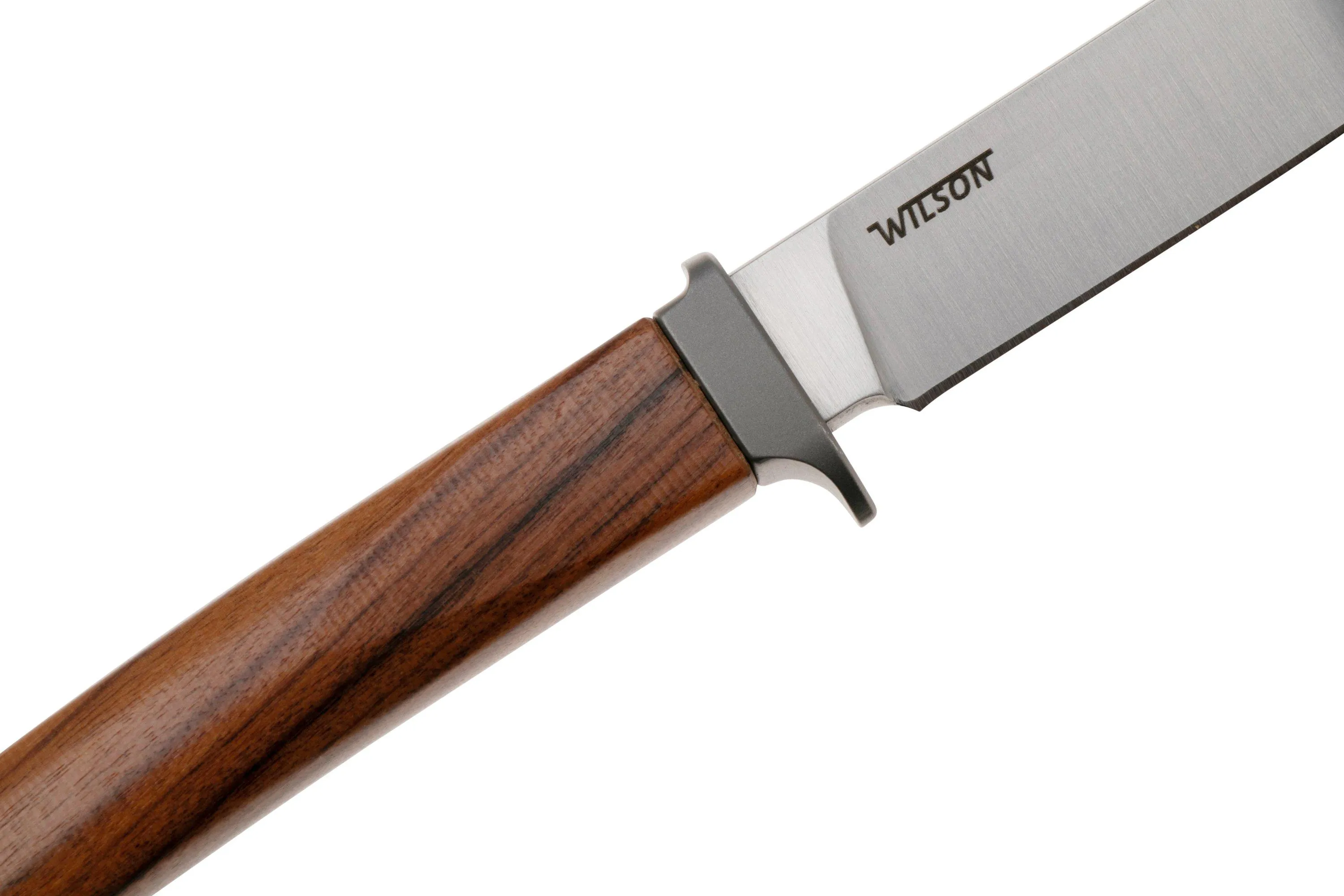 LIONSTEEL AGO AG1ST SANTOS WOOD, TITANIUM GUARD, CUCHILLO FIJO