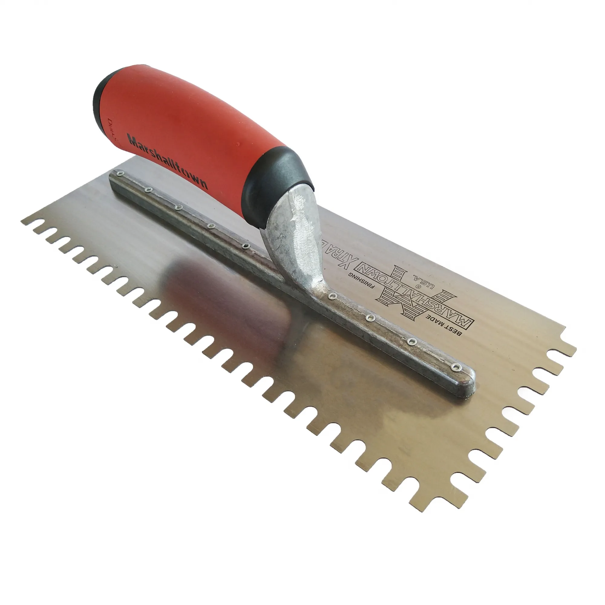 Llana dentada 27×11 cm, diente en U de 6x10x6 mm
