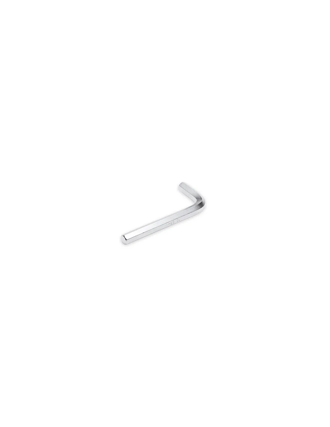 LLAVE MACHO HEX CORTA CrV CROMADA 2MM