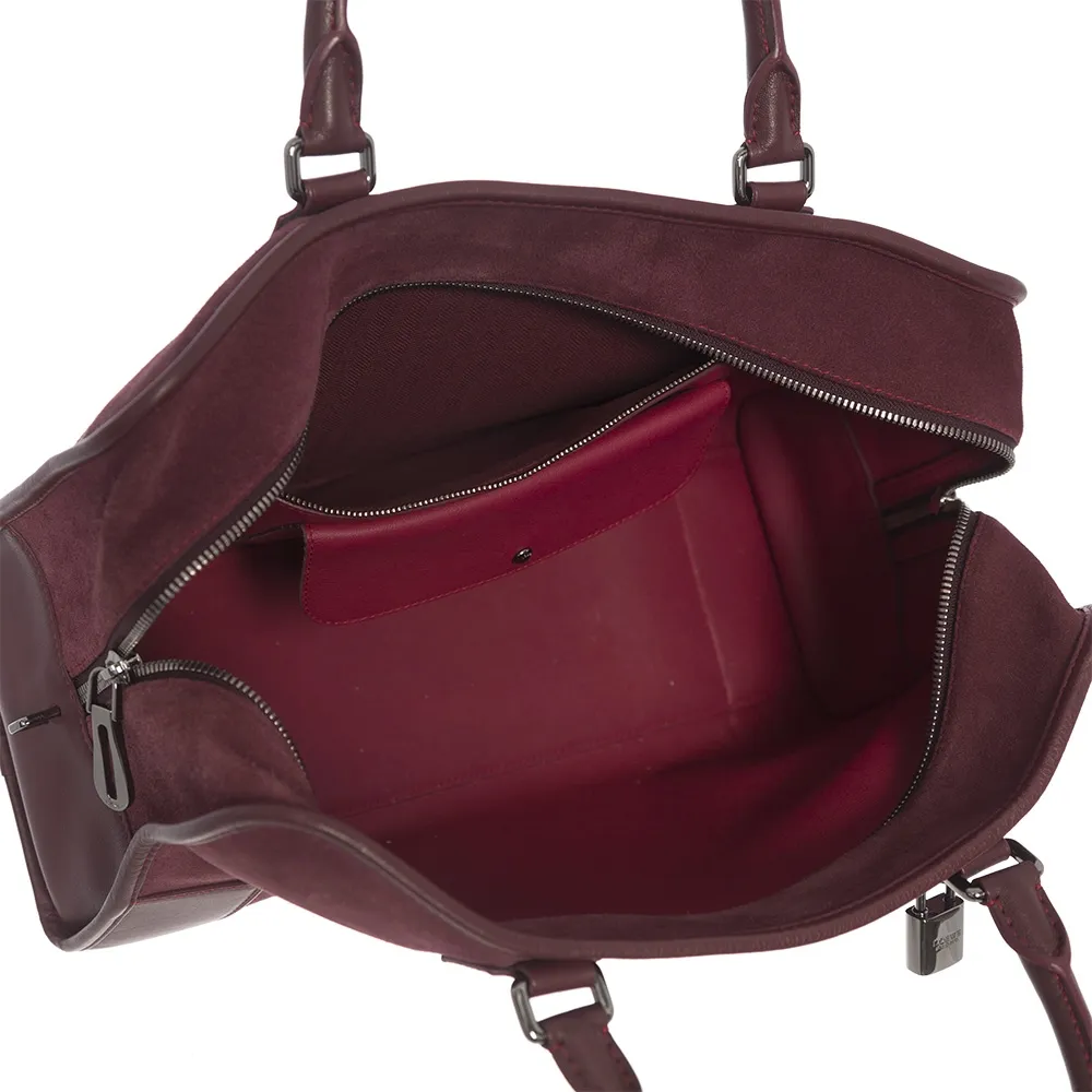Loewe Bolso Amazona 36 Burdeos