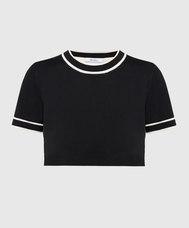 Max Mara Black USCIO logo top
