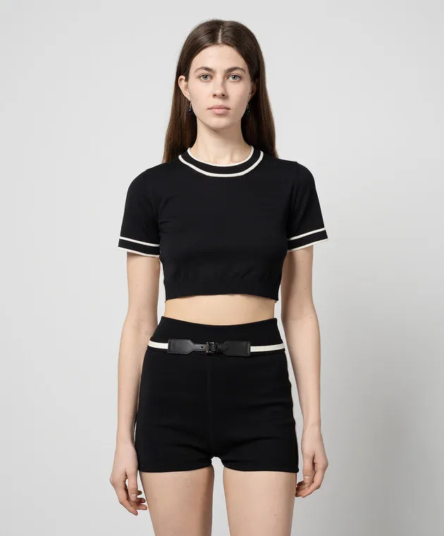 Max Mara Black USCIO logo top