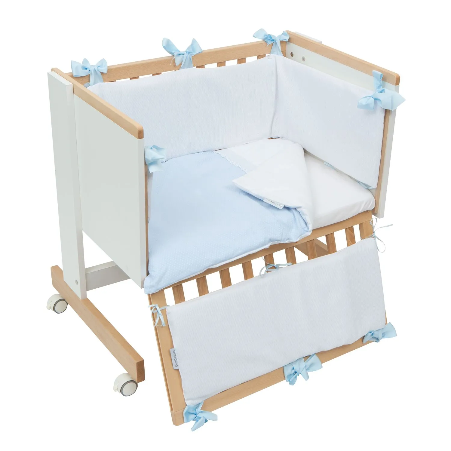 MINICUNA COLECHO BCA/NATURAL 277 VENECIA 413 13 B/AZUL