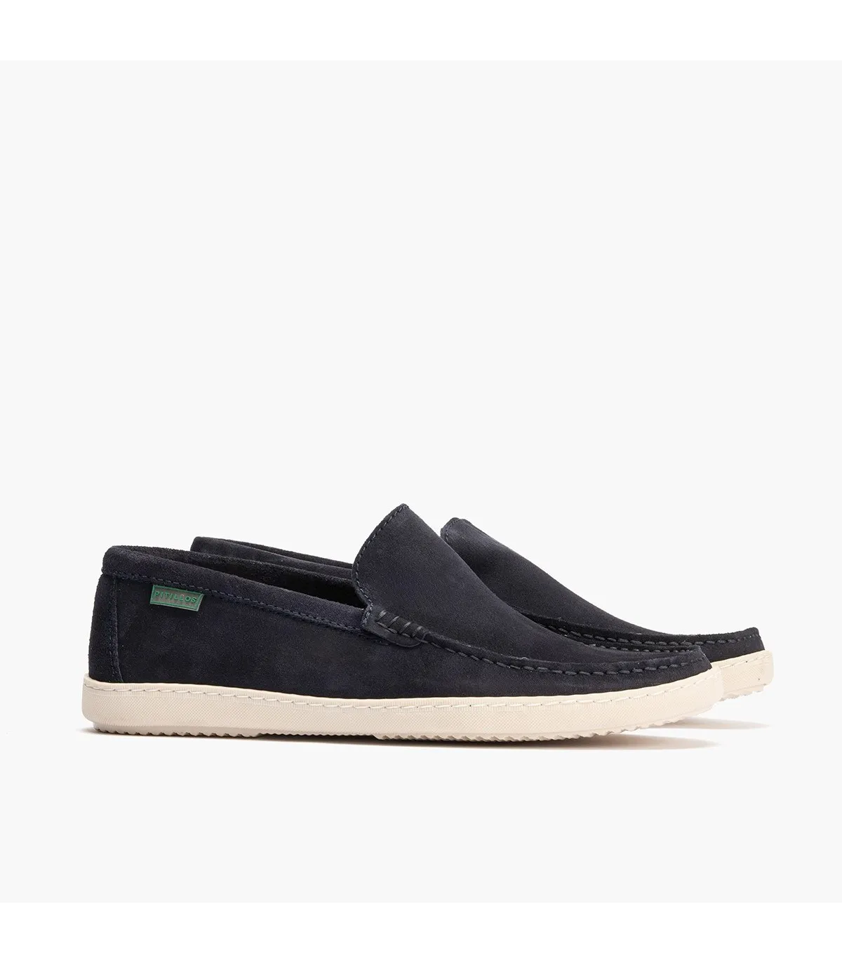 Mocasín serraje hombre AZUL