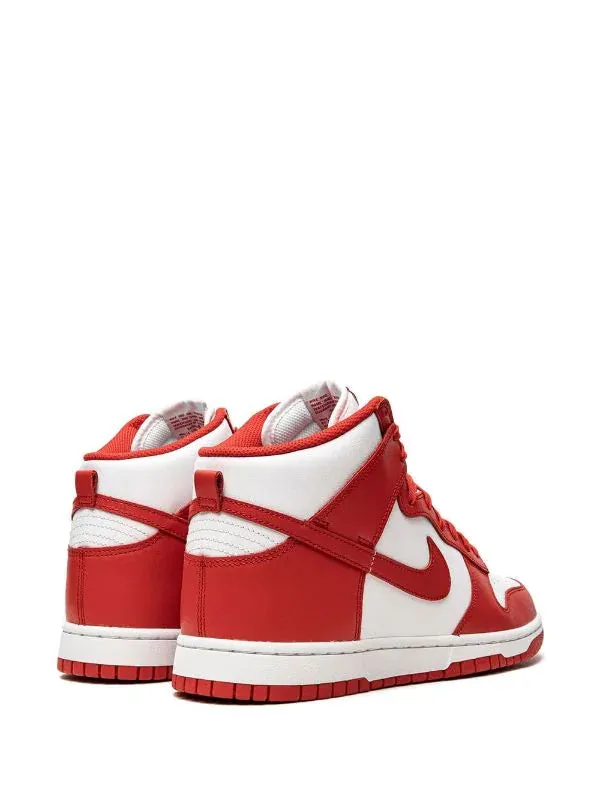 N370O Nike Dunk High 'Championship Red' Rojo Blanco