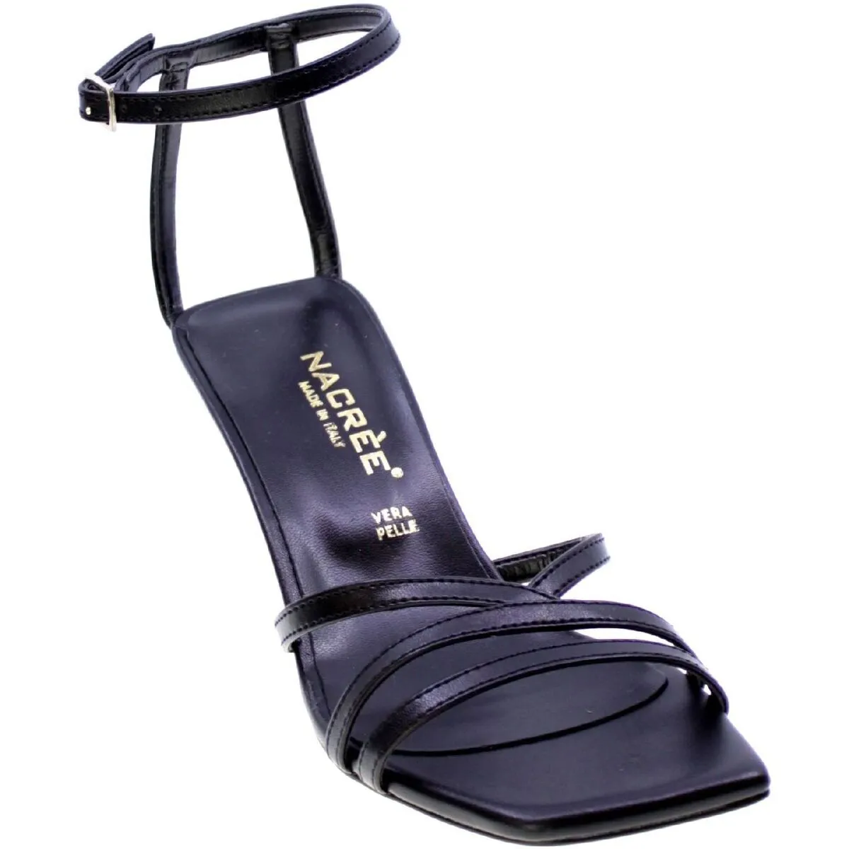 NacrÈe Sandalo Donna Nero 395r002/24