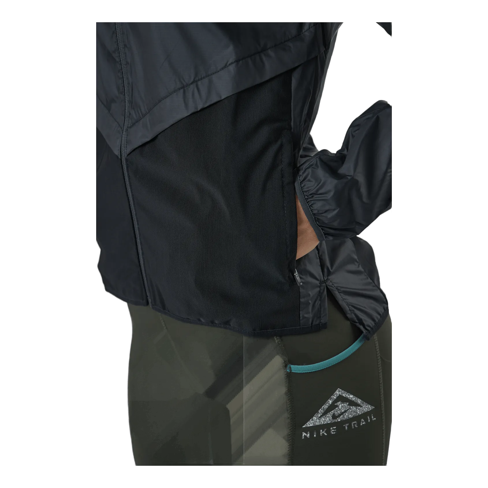 Nike Shield Trail Running Jacket Black