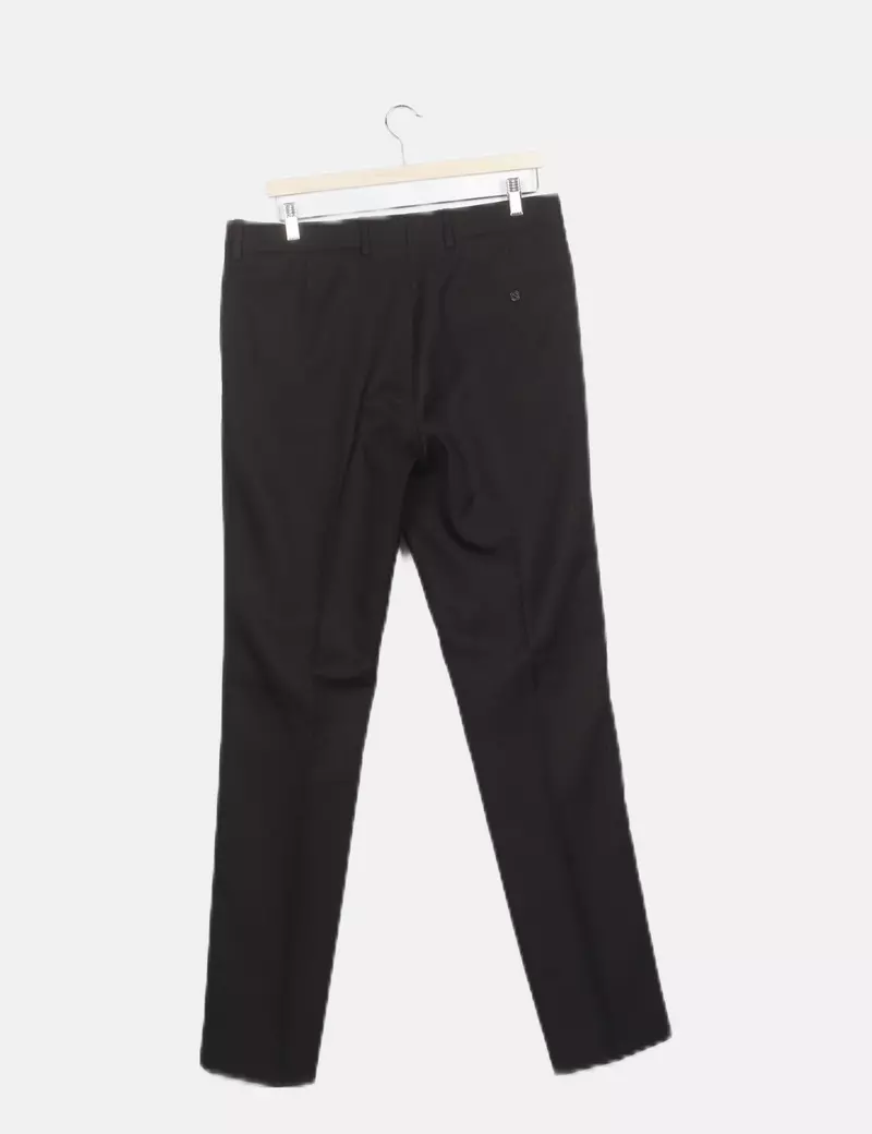 NoName Pantalón negro recto