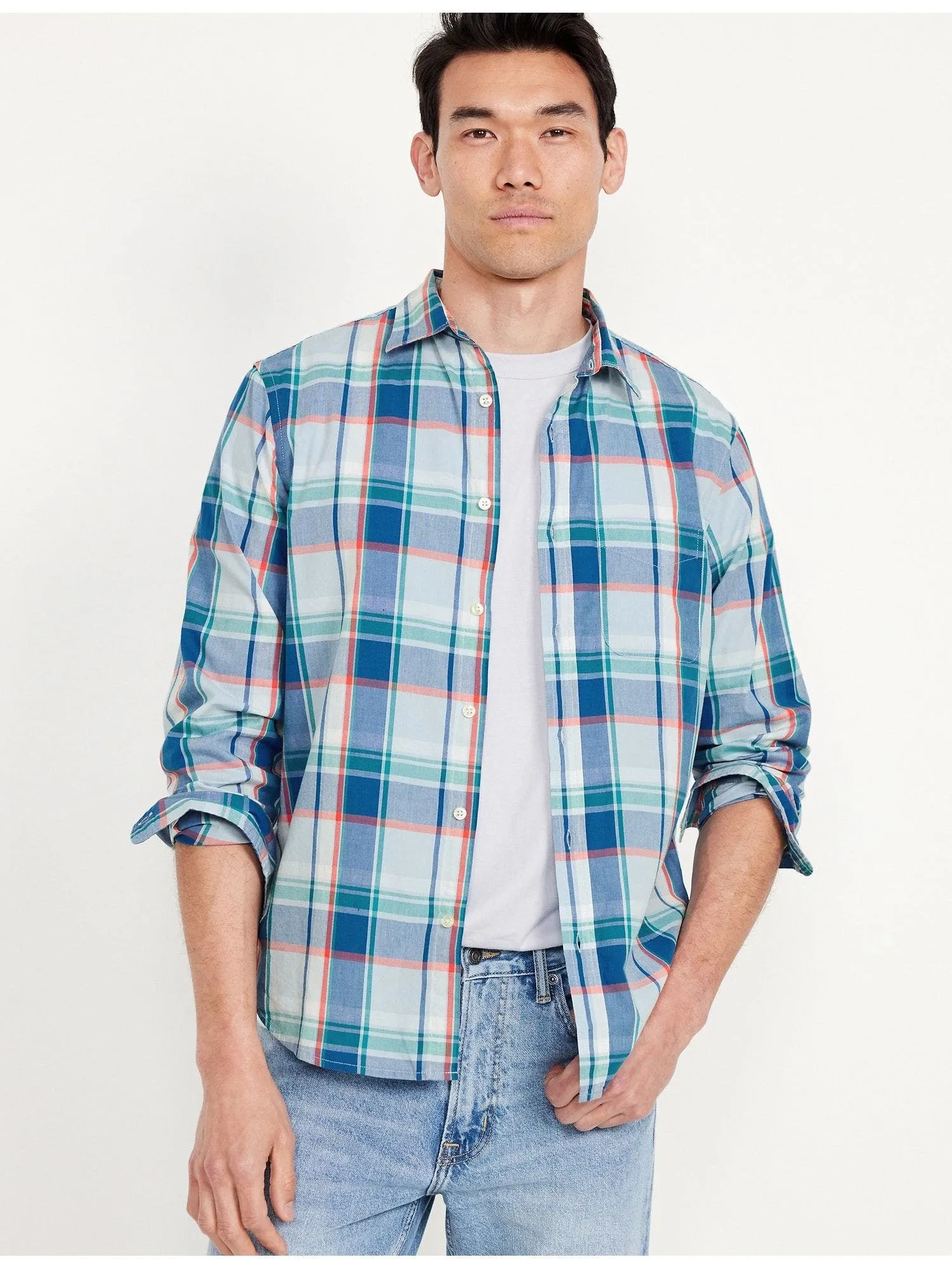 OLD NAVY CAMISA MANGA LARGA REGULARFIT OLD NAVY HOMBRE