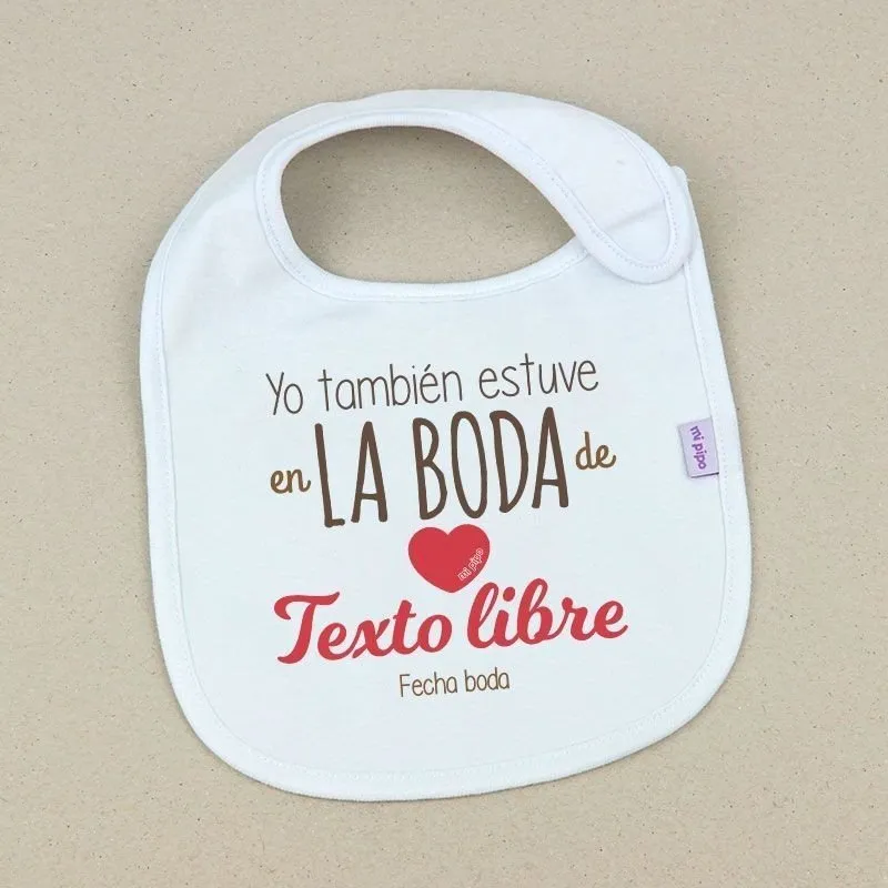 Pack bebé Yo también estuve en la Boda