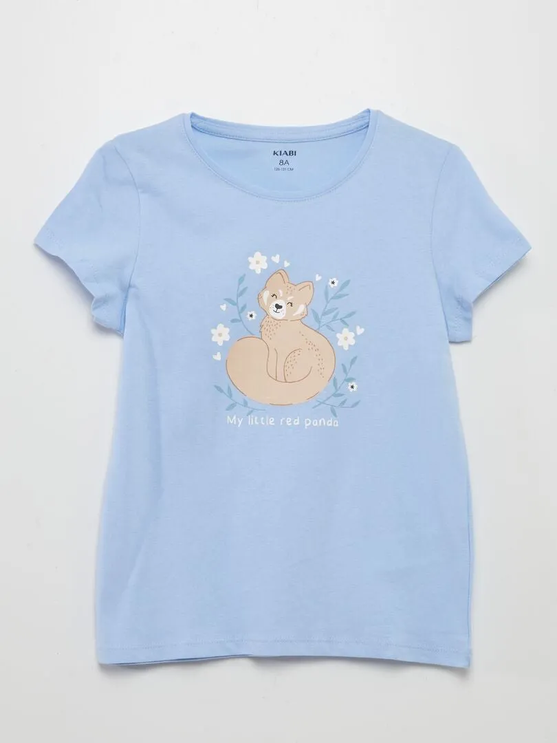 PACK DE 2 CAMISETAS ESTAMPADAS  3 PIEZAS  AZUL