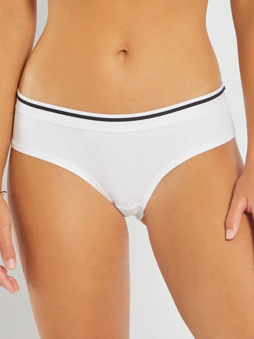 PACK DE 3 CULOTTES DE ALGODóN  BLANCO