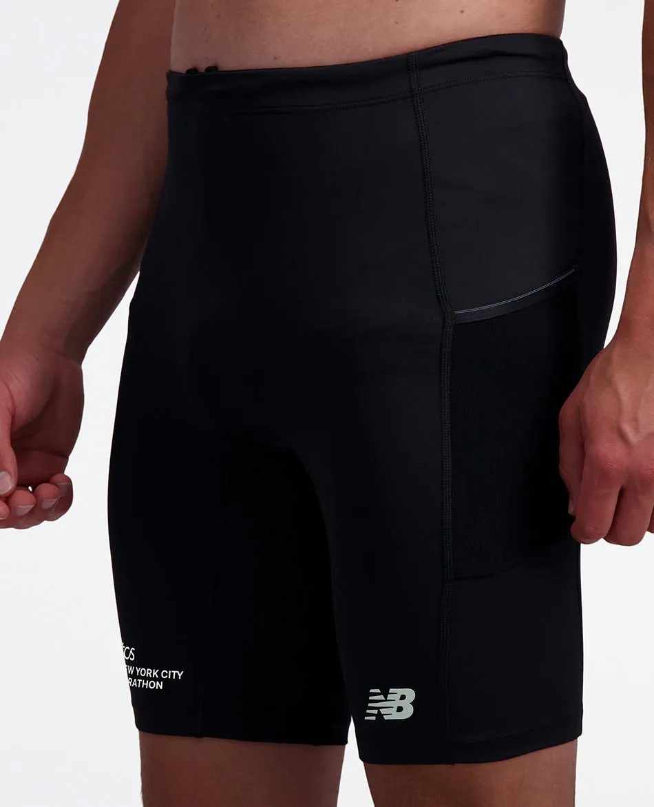 PANTALON CORTO NEW BALANCE Q SPEED SHAPE SHIELD
