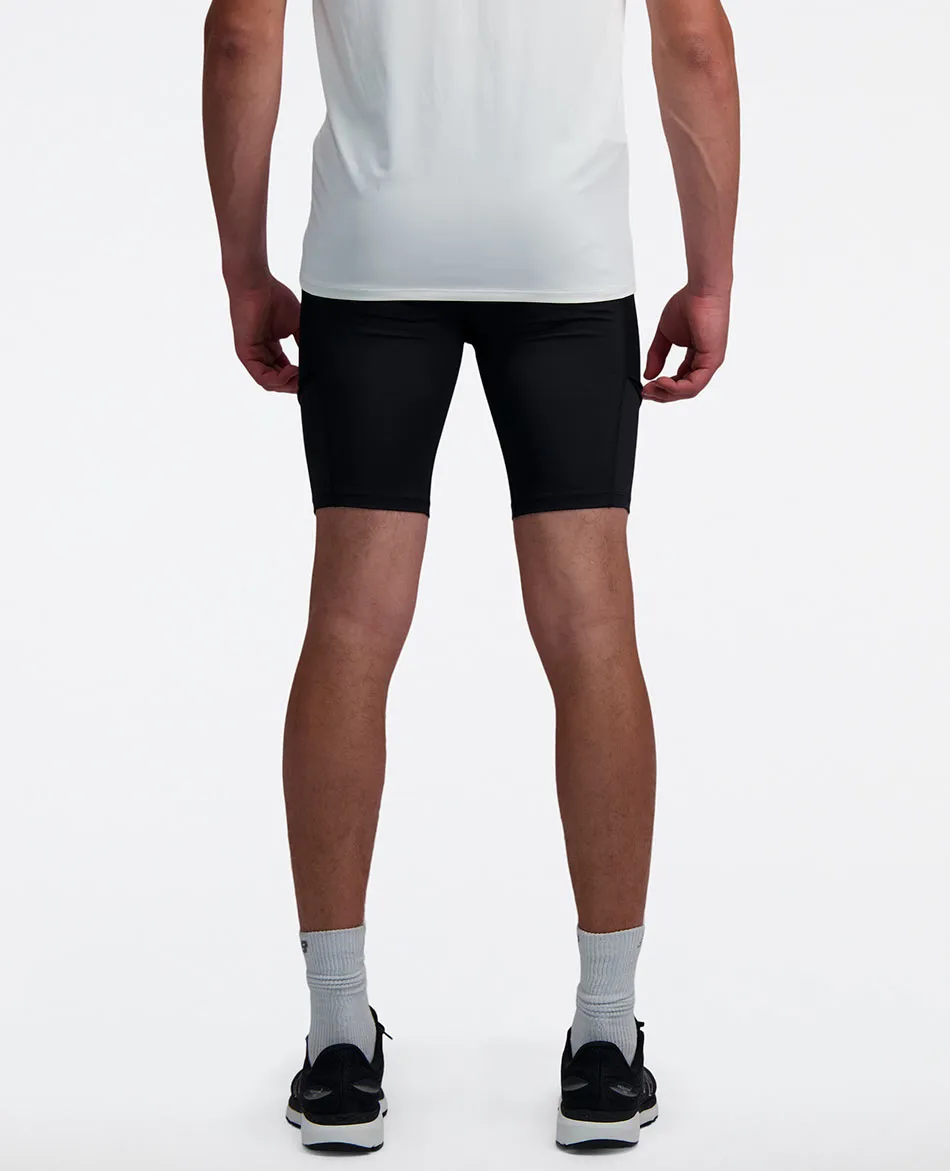 PANTALON CORTO NEW BALANCE Q SPEED SHAPE SHIELD