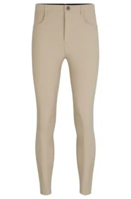 Pantalones de equitación de material superelástico con agarre especial en las rodillas