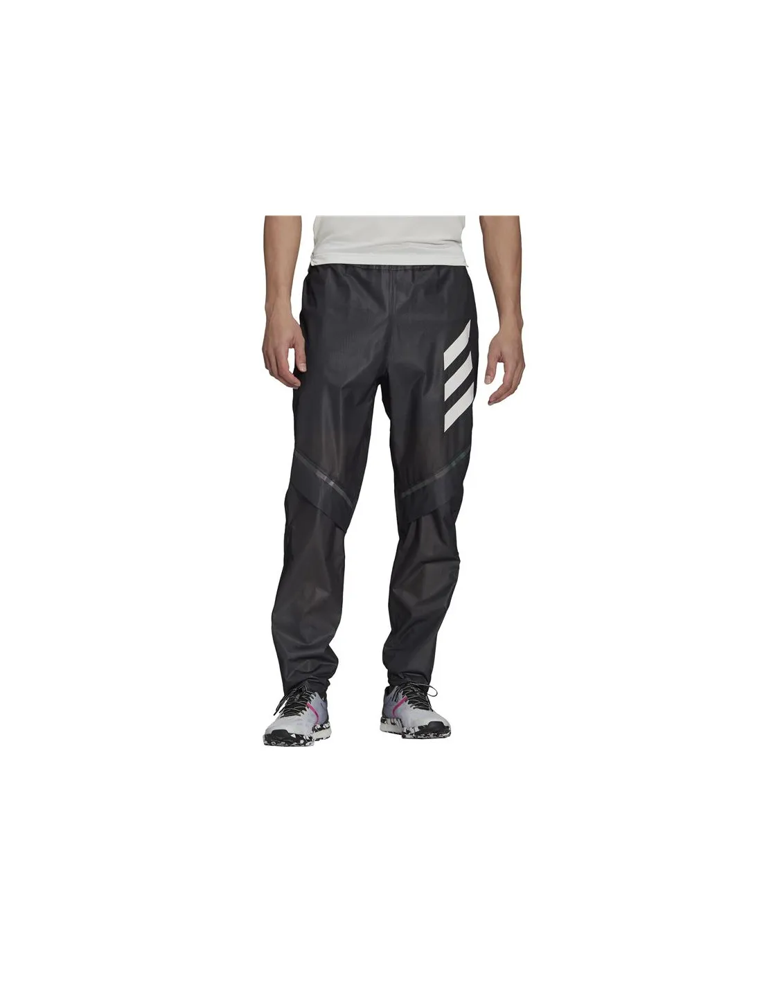 Pantalones de running adidas Impermeable Terrex Agravic Trail M Black