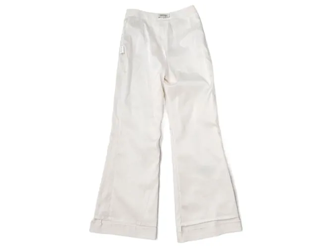 Pantalones palazzo blancos de Georges Rech 