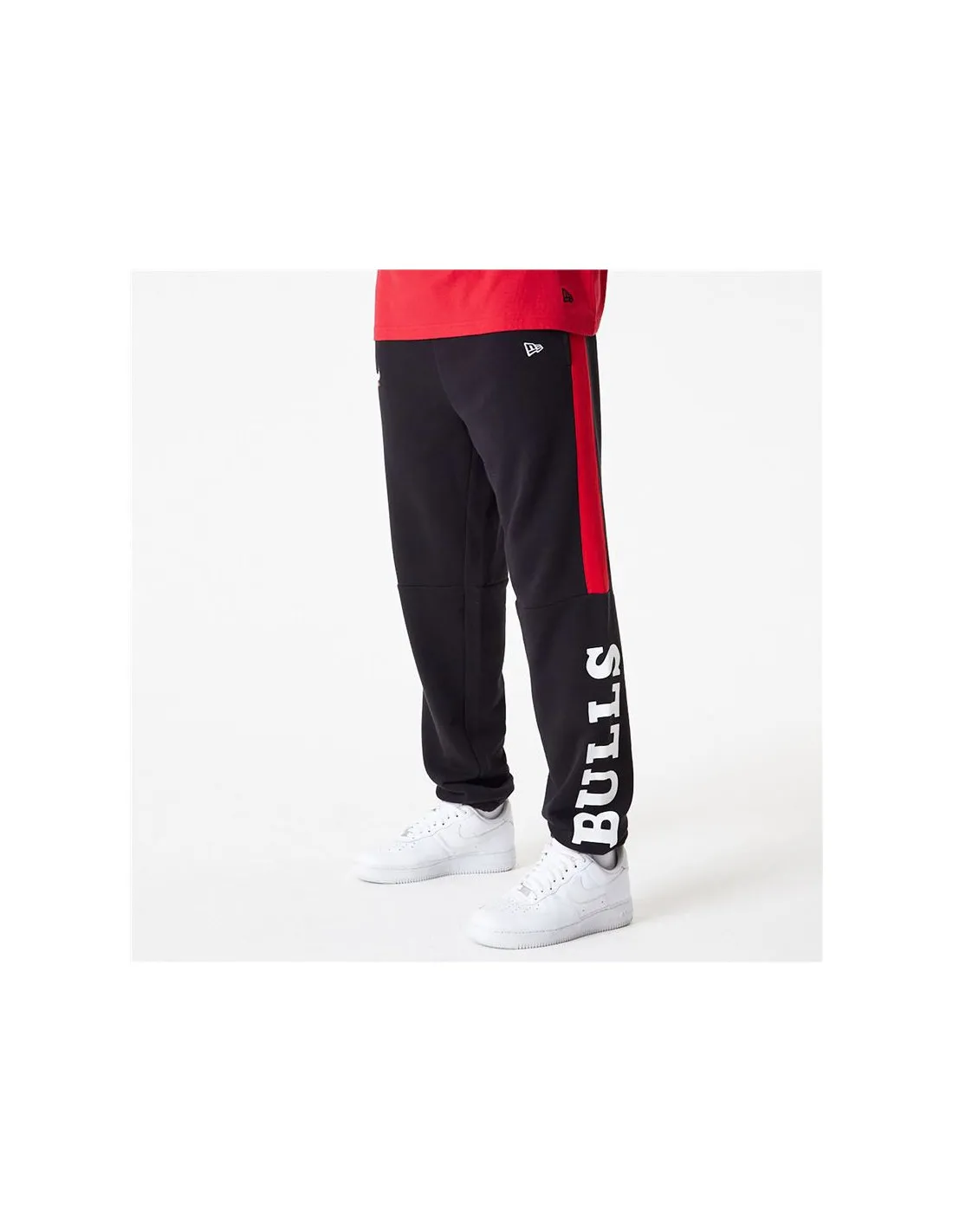 Pantalón New Era NBA Colour Block Chicago Bulls Black Hombre