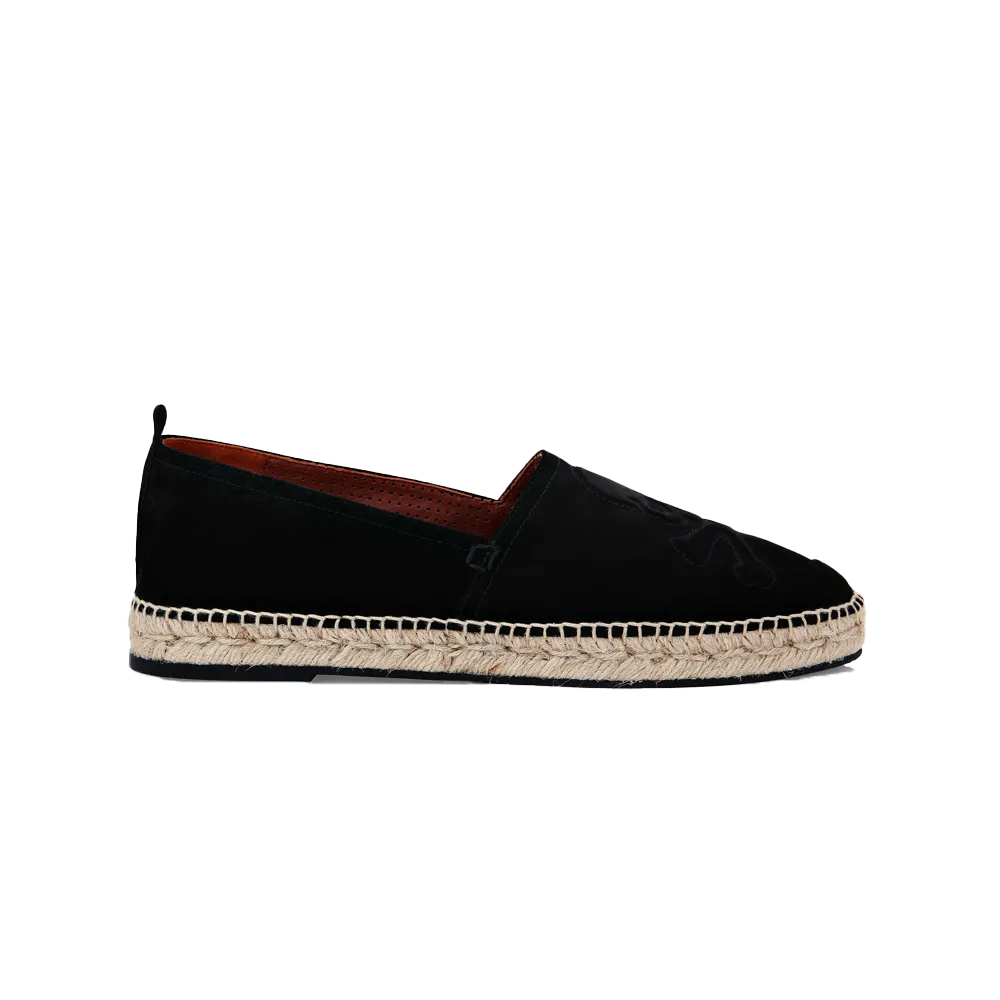 PHILIPP PLEIN ESPADRILLAS SKULL BLACK MEN MSB055302