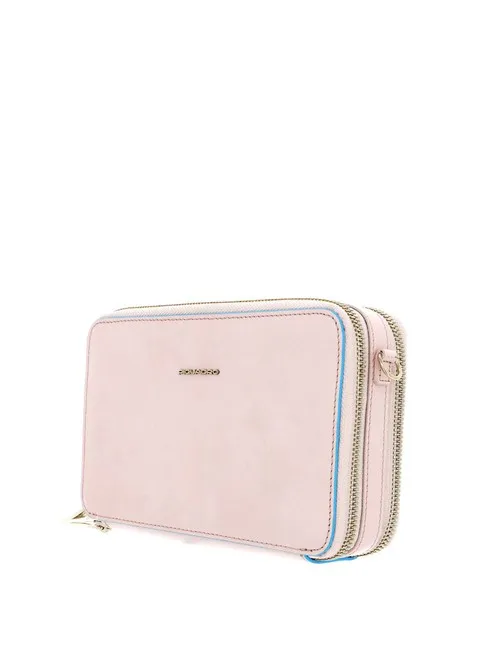 PIQUADRO  BLUE SQUARE Pochette con bandolera