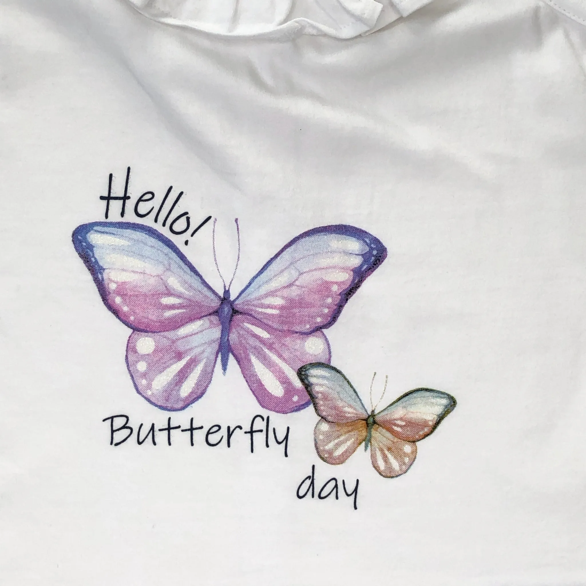 Playera mariposa 