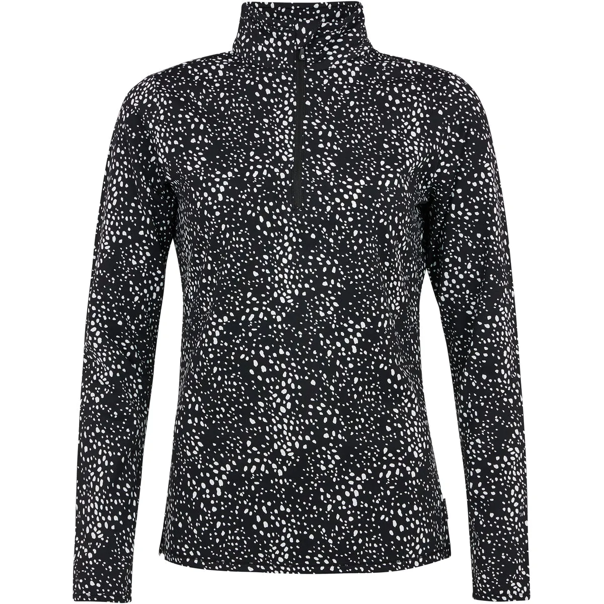 Polar Mujer Prtgrenada 1/4 Zip Top Protest Negro