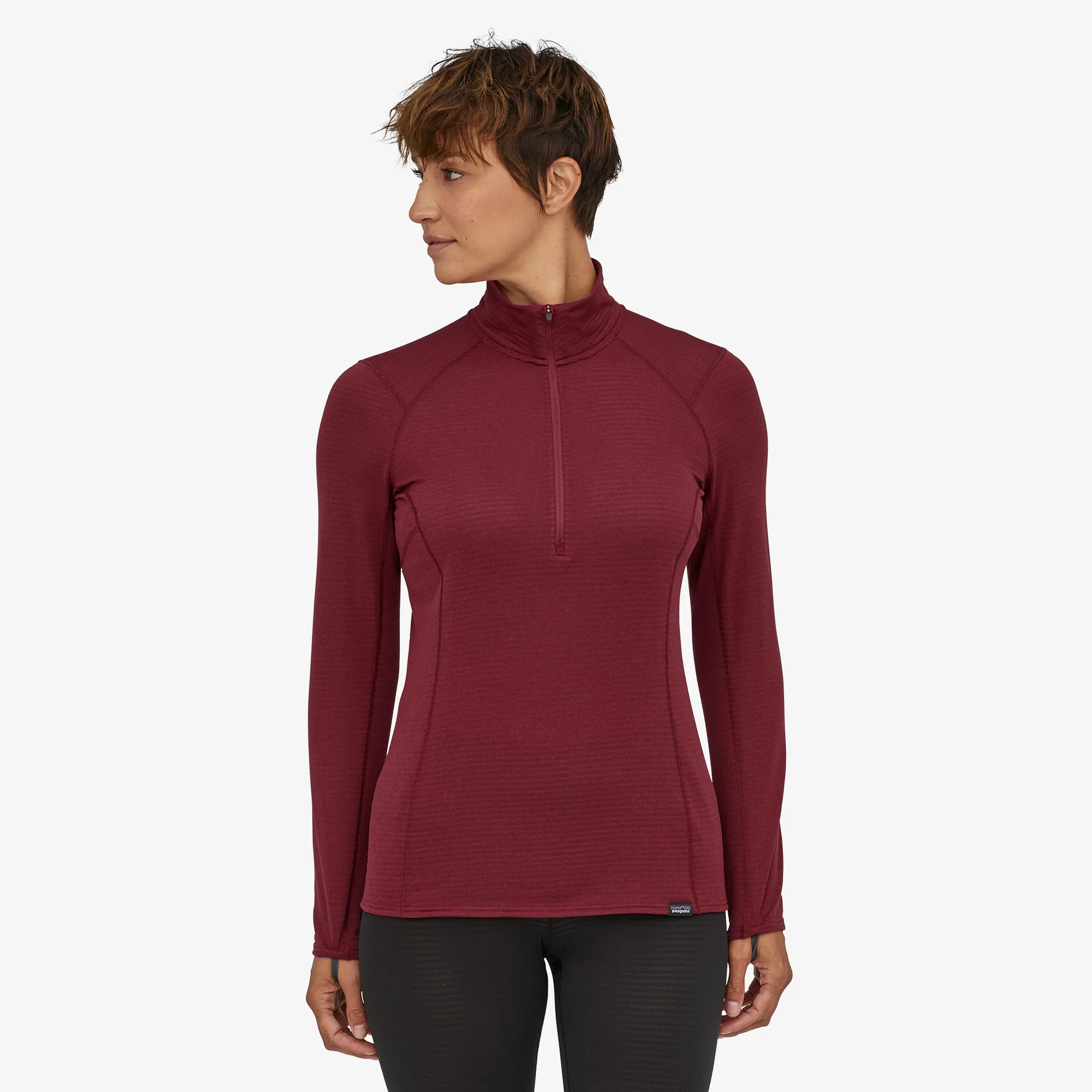 Primera Capa Mujer Capilene® Thermal Weight Zip–Neck