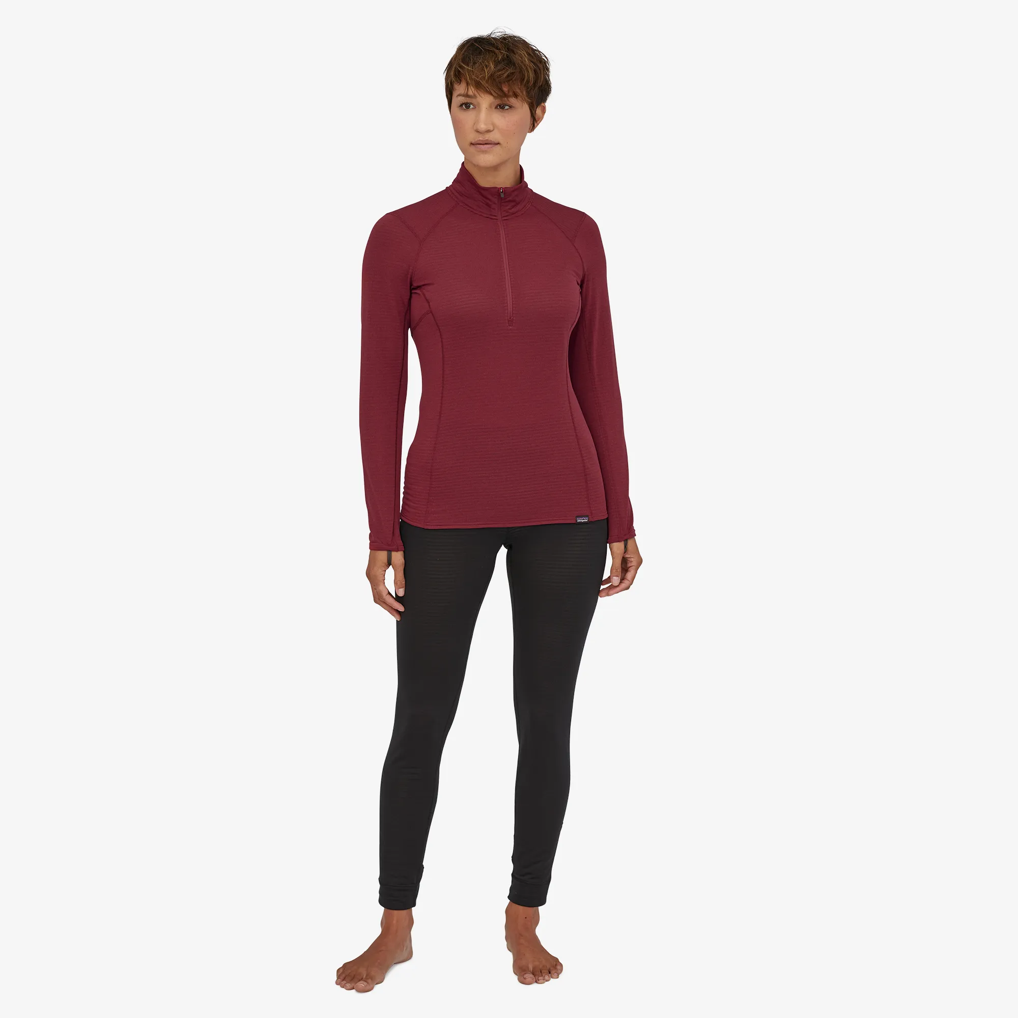 Primera Capa Mujer Capilene® Thermal Weight Zip–Neck