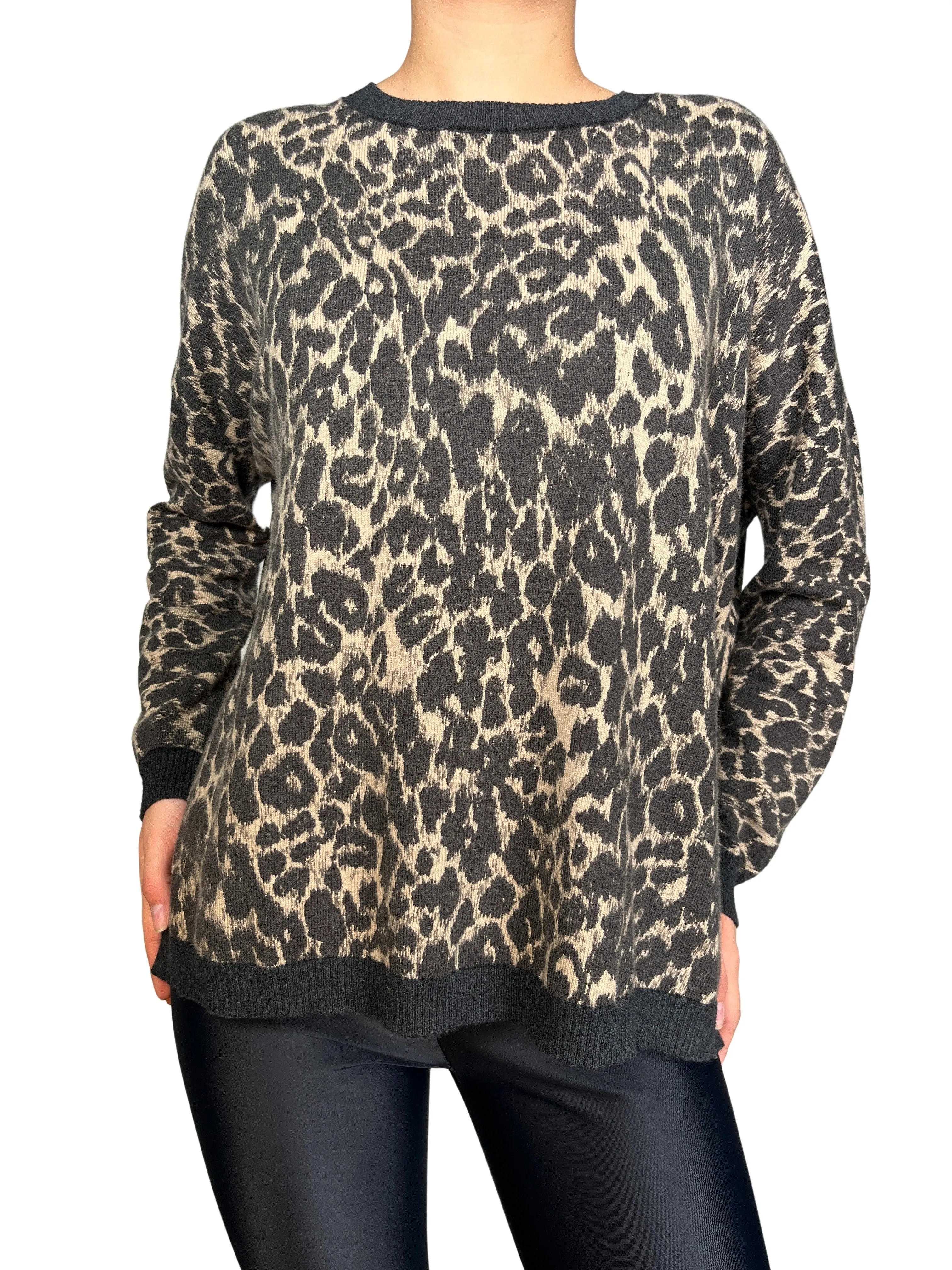 RAPSODIA Sweater Animal Print