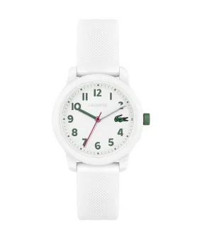 Reloj 3 agujas, Lacoste caja blanca de TR90 de 32mm