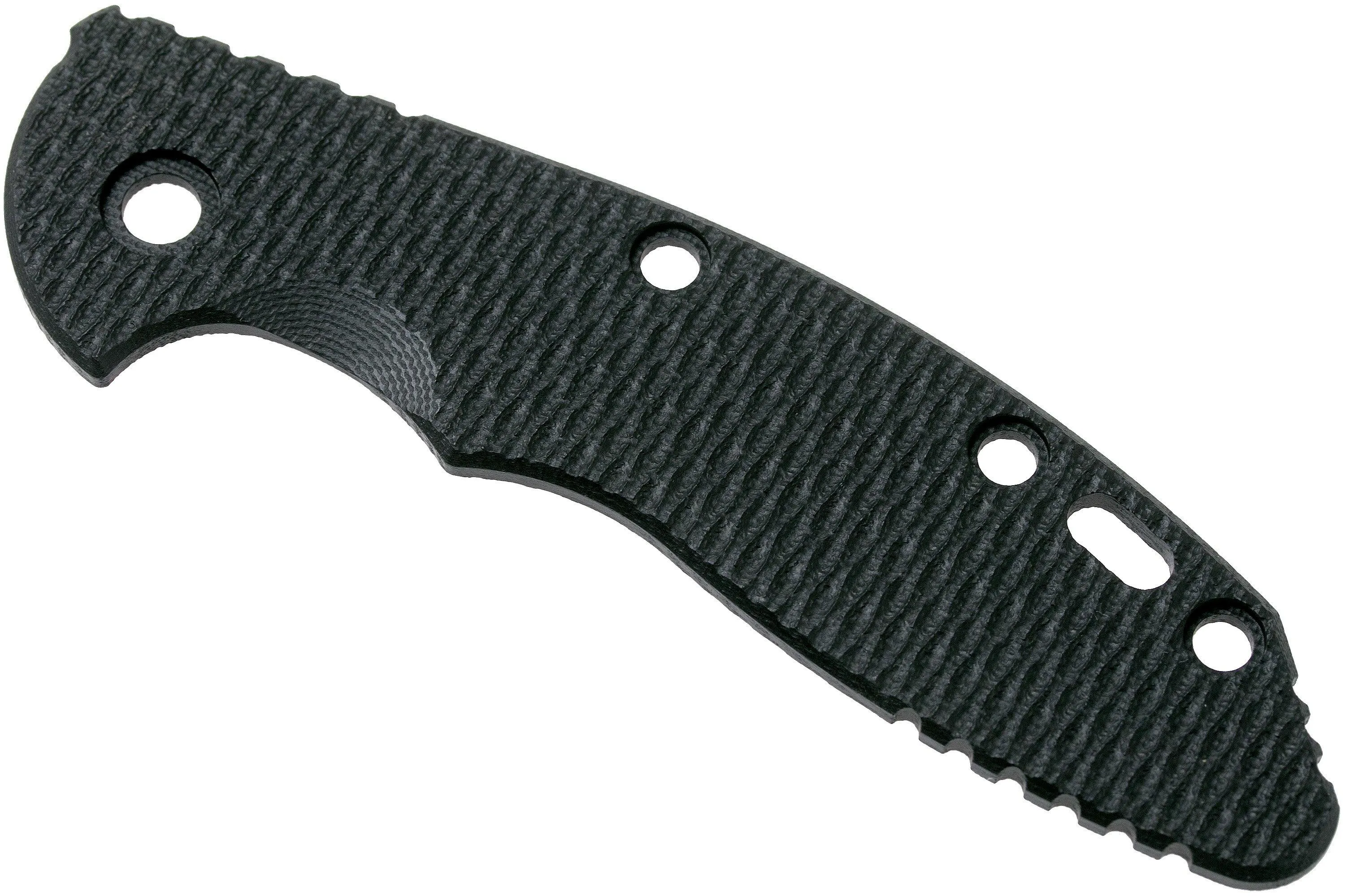 RICK HINDERER XM18 3,5” CACHAS, BLACK G10