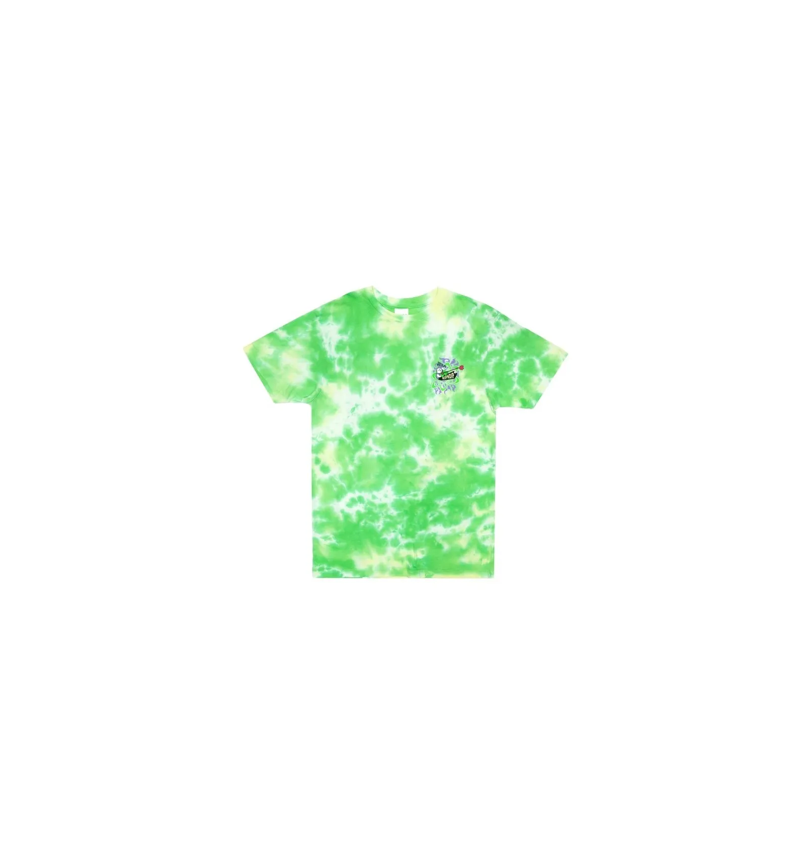 RIPNDIP ASTRONOMIC TEE GREEN LIGHTNING BLUE