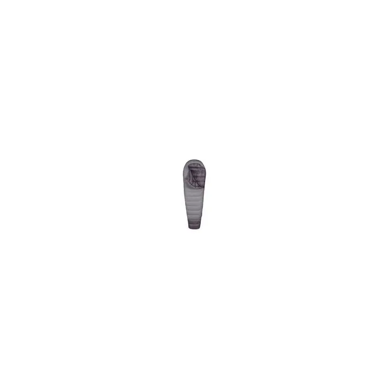 Saco de dormir Bach Recover down 0° (gris lila)