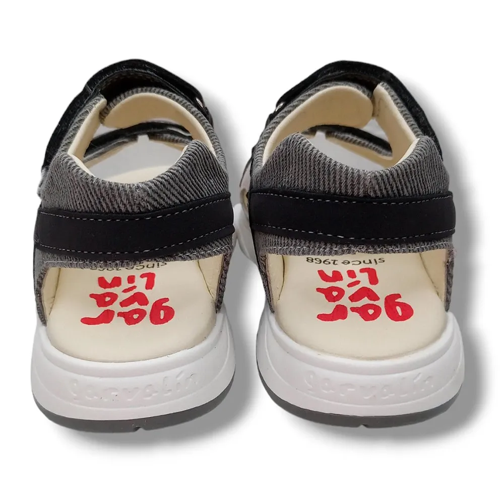 SANDALIA GARVALIN ABIERTA 232651B GRIS CORDONETS