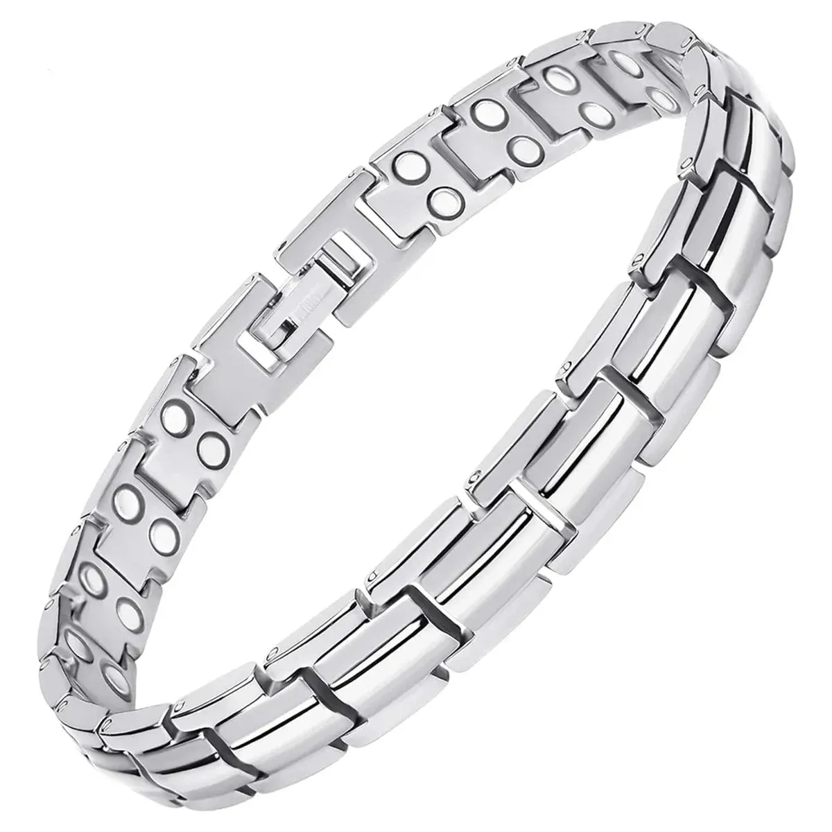 Strong Magnetic Titanium Steel Bracelets Magnetic Therapy Bracelet for men and women