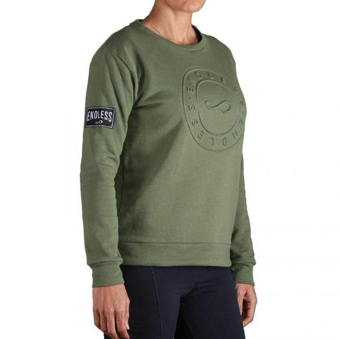 Sudadera Endless Inner Verde Army | Endless