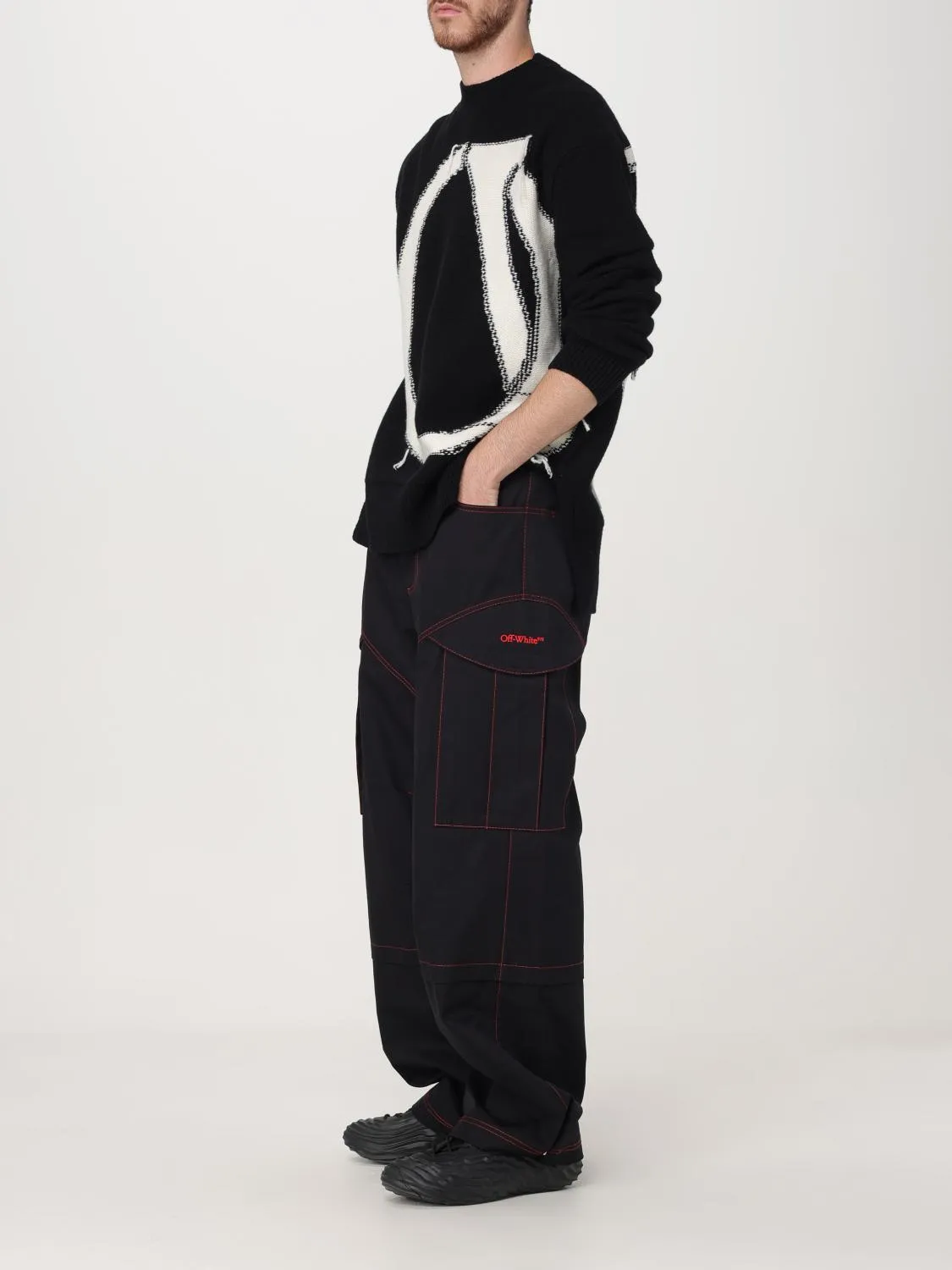 SUDADERA HOMBRE OFFWHITE