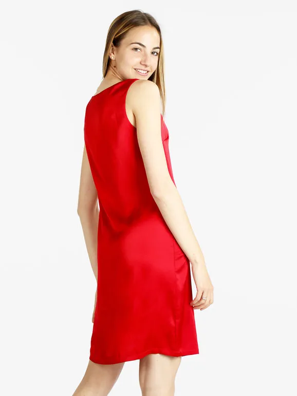Sweet Miss Vestido tubo de mujer efecto raso